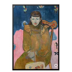 Paul Gauguin. Portrt af ung pige 