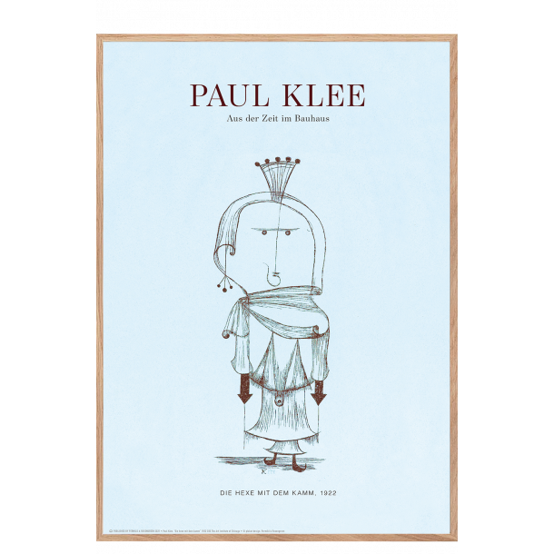 Paul Klee. Die hexe mit dem kamm (Bl)