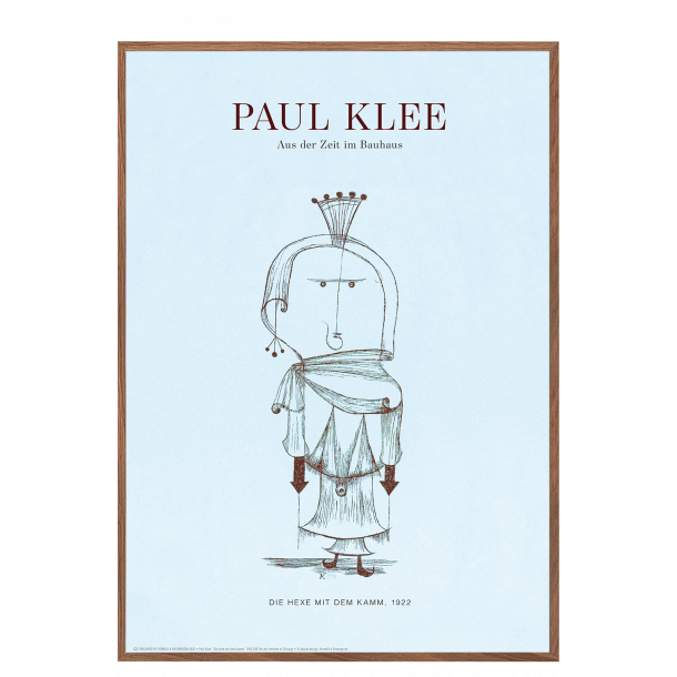 Paul Klee. Die hexe mit dem kamm (Bl)