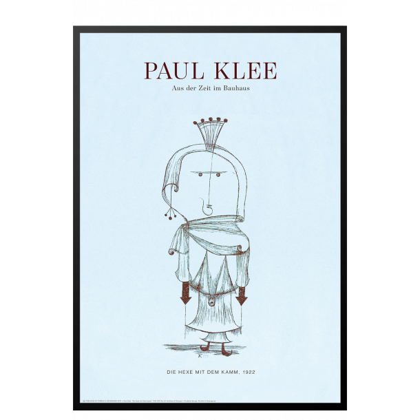 Paul Klee. Die hexe mit dem kamm (Bl)