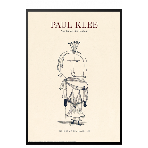 Paul Klee. Die hexe mit dem kamm (Sand)