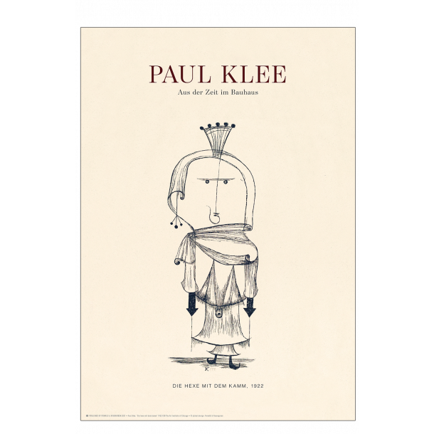 Paul Klee. Die hexe mit dem kamm (Sand)