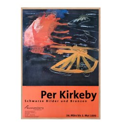 Per Kirkeby - Schwarze Bilder und Bronzen