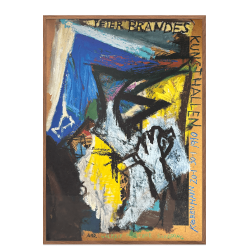 Peter Brandes poster. Kunsthallen 1990