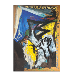 Peter Brandes poster. Kunsthallen 1990