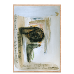 Peter Brandes poster. Gallery Stokkebye 