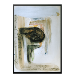 Peter Brandes poster. Gallery Stokkebye 
