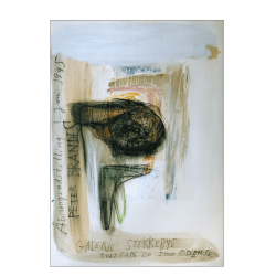 Peter Brandes poster. Gallery Stokkebye 
