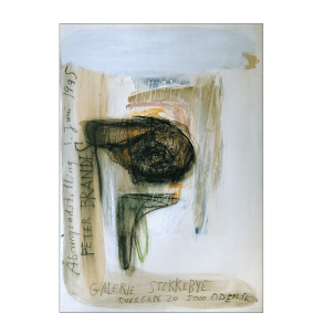 Peter Brandes Poster. Galerie Stokkebye 