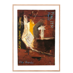 Peter Brandes poster. FIAC 1992, Paris.