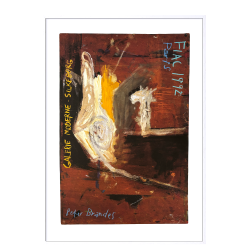 Peter Brandes poster. FIAC 1992, Paris.