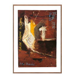 Peter Brandes poster. FIAC 1992, Paris.