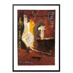 Peter Brandes poster. FIAC 1992, Paris.