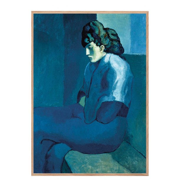 Picasso plakat  Melancholy Woman