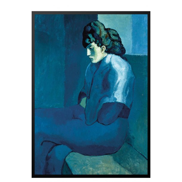 Picasso plakat – Melancholy Woman