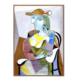 Picasso. Portrt af Marie-Therese.