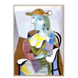 Picasso. Portrt af Marie-Therese.