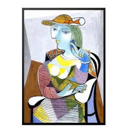Picasso. Portrt af Marie-Therese.