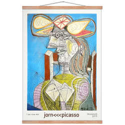 Jorn///Picasso, Femme Assise (Dora), Asger Jorn