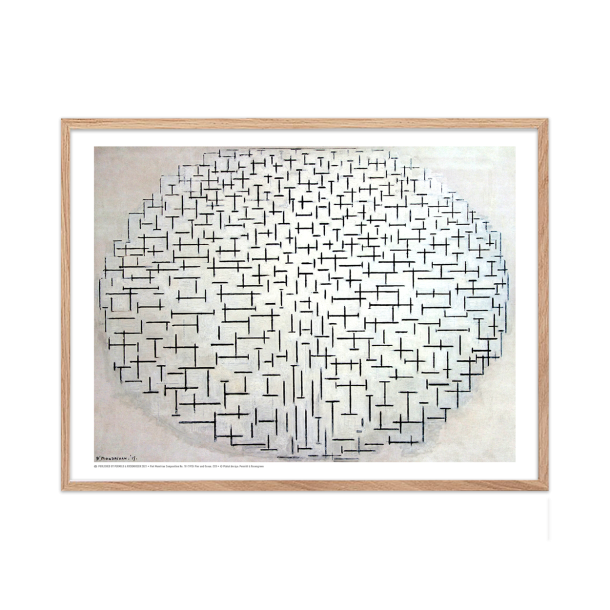 Pier and Ocean. Piet Mondrian