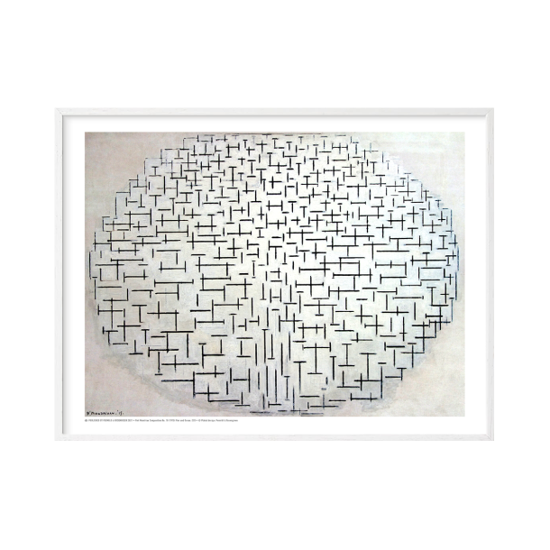 Pier and Ocean. Piet Mondrian