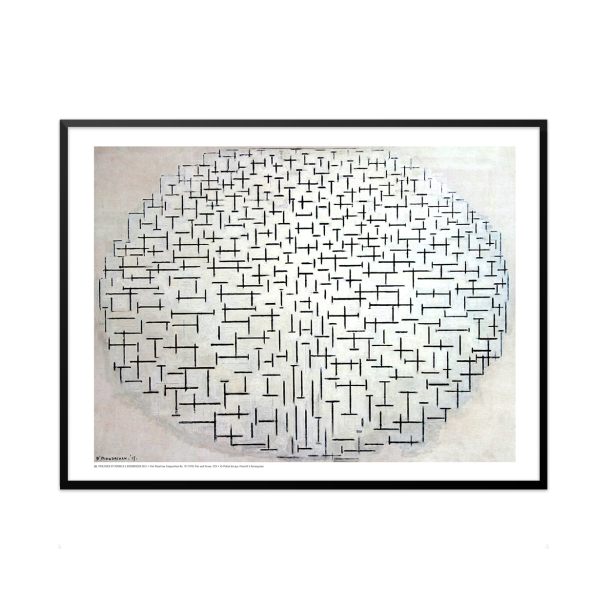 Pier and Ocean. Piet Mondrian