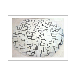 Pier and Ocean. Piet Mondrian