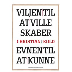 Sndergaard, Citat Chr Kold