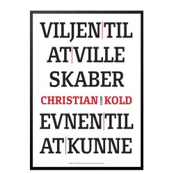 Sndergaard, Citat Chr Kold