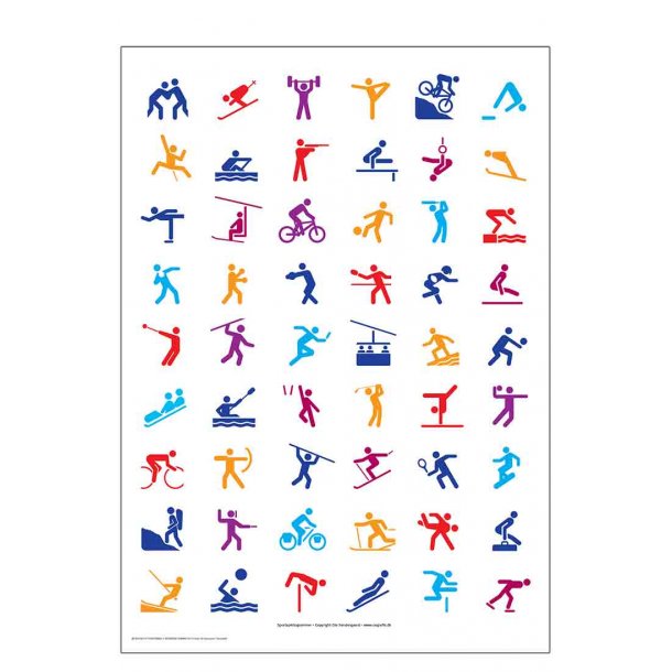 Sndergaard, Sport pictograms