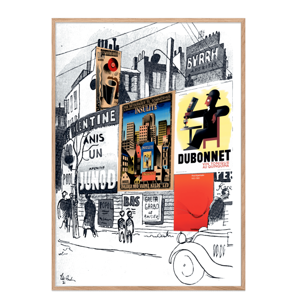 Andersen, Bo Bonfils, Adolphe Mouron Cassandre, Plakatvg