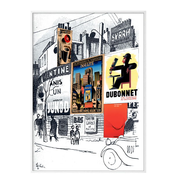 Andersen, Bo Bonfils, Adolphe Mouron Cassandre, Plakatvg