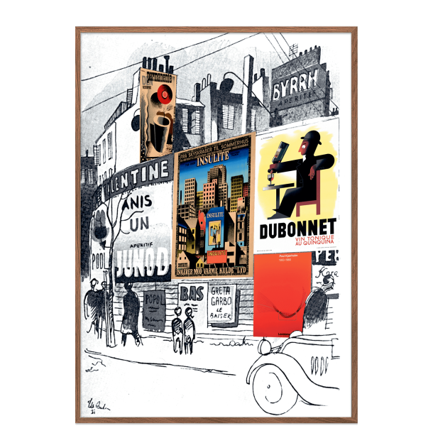 Andersen, Bo Bonfils, Adolphe Mouron Cassandre, Plakatvg