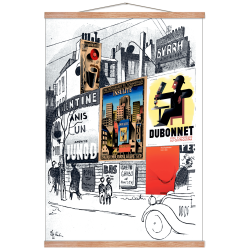 Andersen, Bo Bonfils, Adolphe Mouron Cassandre, Poster wall