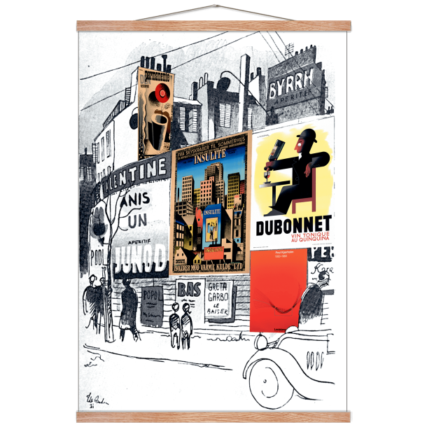 Andersen, Bo Bonfils, Adolphe Mouron Cassandre, Plakatvg