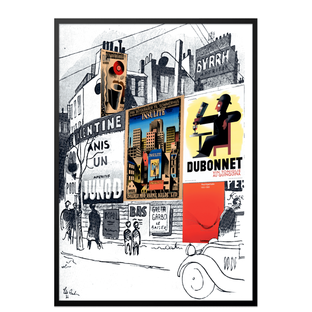 Andersen, Bo Bonfils, Adolphe Mouron Cassandre, Plakatvg