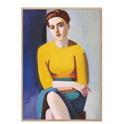 Vilhelm Lundstrm. Portrait of Hanne Wilhelm Hansen