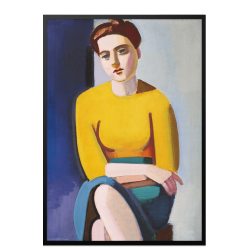 Vilhelm Lundstrm. Portrait of Hanne Wilhelm Hansen