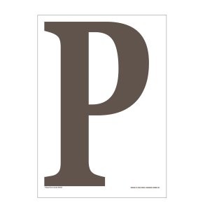 Stabel, Bogstavet P / S 5