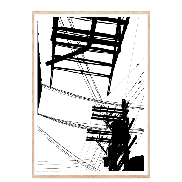 Helmer-Petersen, Power Lines, Chicago 1951