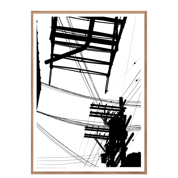 Helmer-Petersen, Power Lines, Chicago 1951