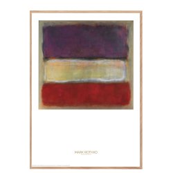 Mark Rothko. Purple white and red
