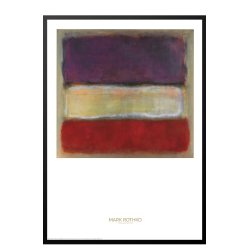 Mark Rothko. Purple white and red