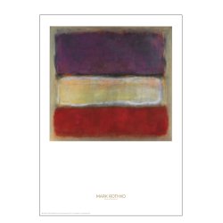 Mark Rothko. Purple white and red