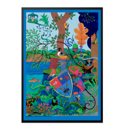 Mller, AB. Poster from Frieze #9