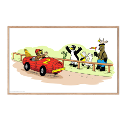 Rasmus Klump, racerkrer