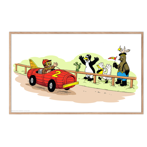 Rasmus Klump, racerkrer