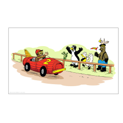 Rasmus Klump, racerkrer