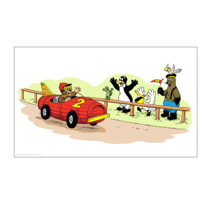 Rasmus Klump, Rennfahrer