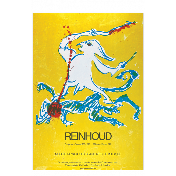 Reinhoud (Original litografi plakat)